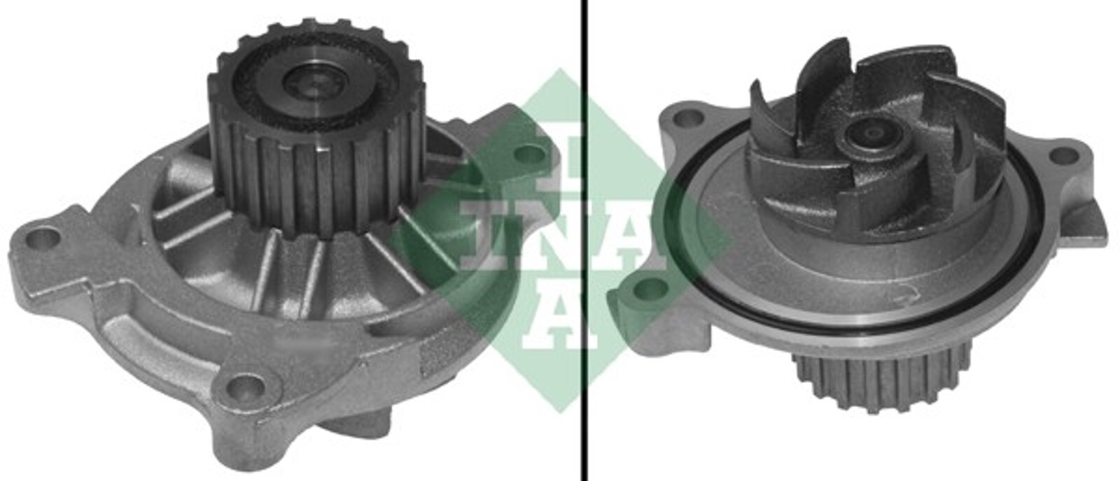 Pompe à eau INA pour moteurs Volvo 2.4TD et 2.5TDI en aluminium