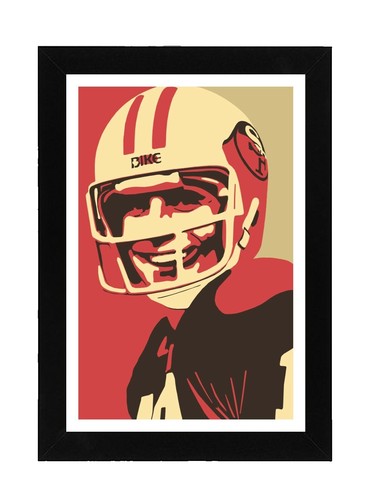 Joe Montana San Francisco 49ers v LA Rams 1988 Photo | American