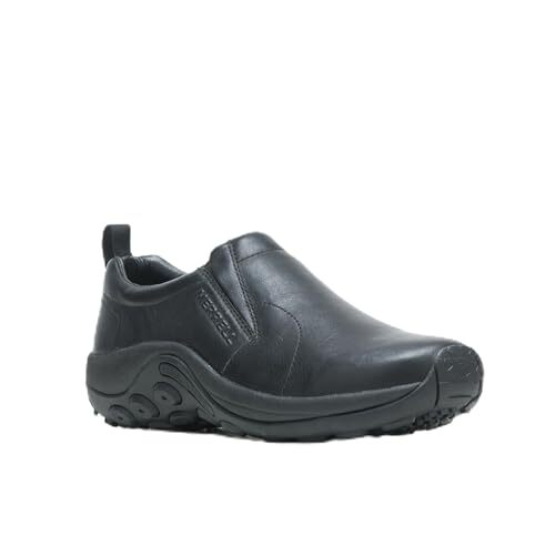 Nuove scarpe da passeggio Merrell Jungle Moc in pelle 2 da uomo nere 28 0 cm 2E!