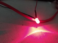 Quantity Of 5 Super Bright RED LED , Great For CB Radio Meter Light