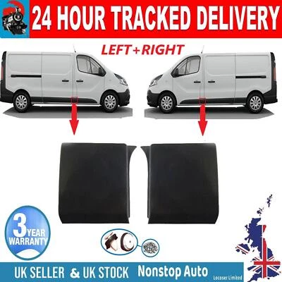 2X Porte Bordure Moulage Panneau Set L. & R Pour Opel Vivaro Fiat Talento - Photo 1/4