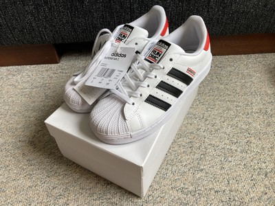 Neu! Run DMC Adidas Superstar Schuhe 33 1/2 Kinderschuhe Rap Hip Hop Sneaker