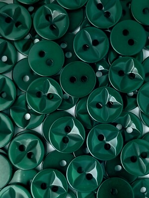 SIZE 20L - 1/2'', STAR BUTTON, DARK GREEN, 1 GROSS, SHINY FINISH