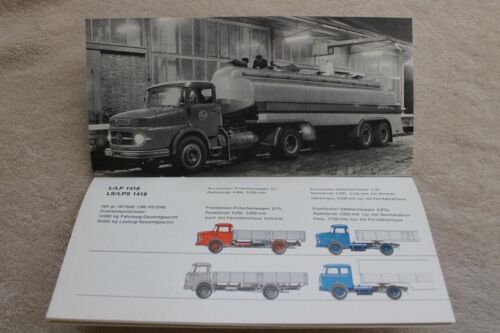 32B 730 1966 Mercedes LKW Nutzfahrzeug 406 408 710 911 1113 1418 1918 Prospekt - Bild 6 von 11