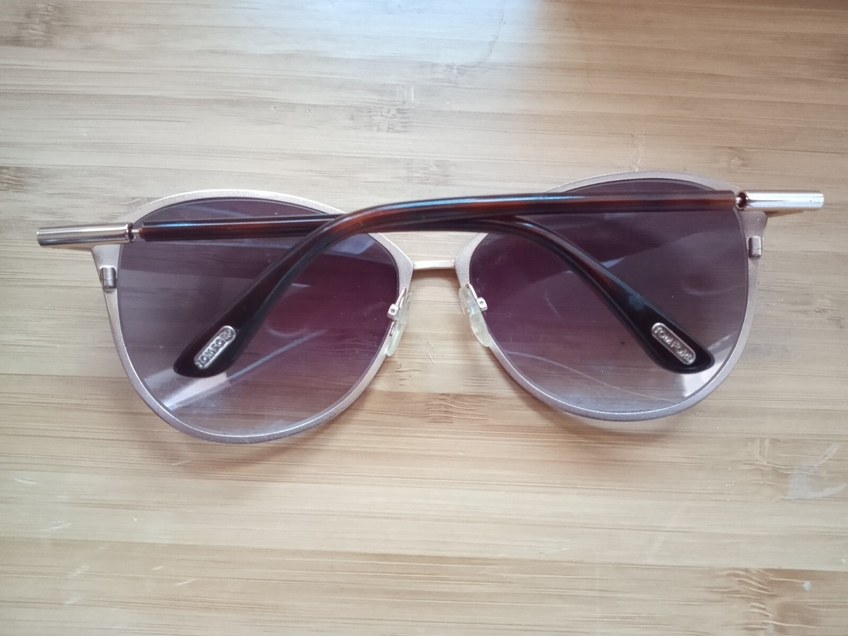 Tom Ford Penelope FT0320 28F Shiny Rose Gold Grad Brown 59 