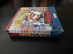 Wario Land Virtual Boy (Authentic) CIB. Cart, Manual. Rare item. Good Condition!