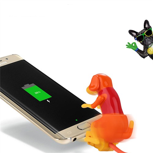 Funny Dog Fast charger cable For Type-c iPhone Micro USB smartphone Humping - Picture 10 of 14