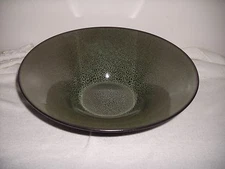 Gabbay FUSION WASABI Round Serving Bowl 11" Round Green Black 