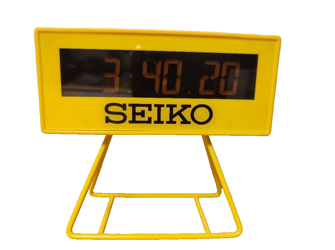 快適グッズ・旅行小物 Neighborhood seiko sports timer clock SEIKO Mini Sports Timer Clock Digital SQ815Y New from Japan | eBay