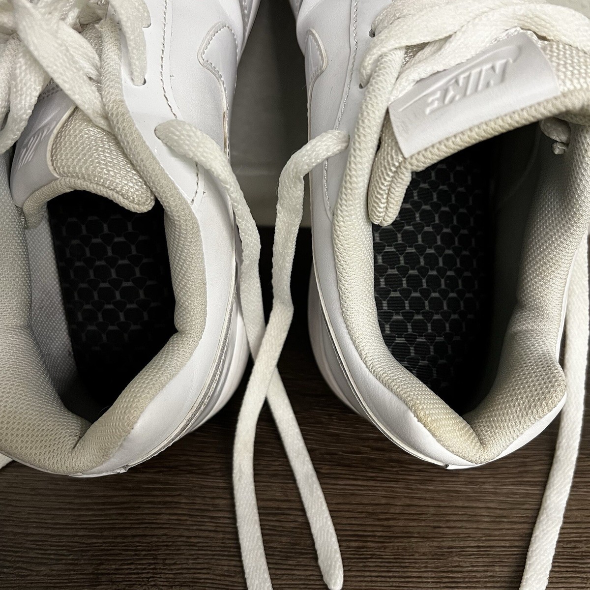 Nike Mens Ebernon Athletic Shoes White BV1167-100 Lace Up  display picture 2