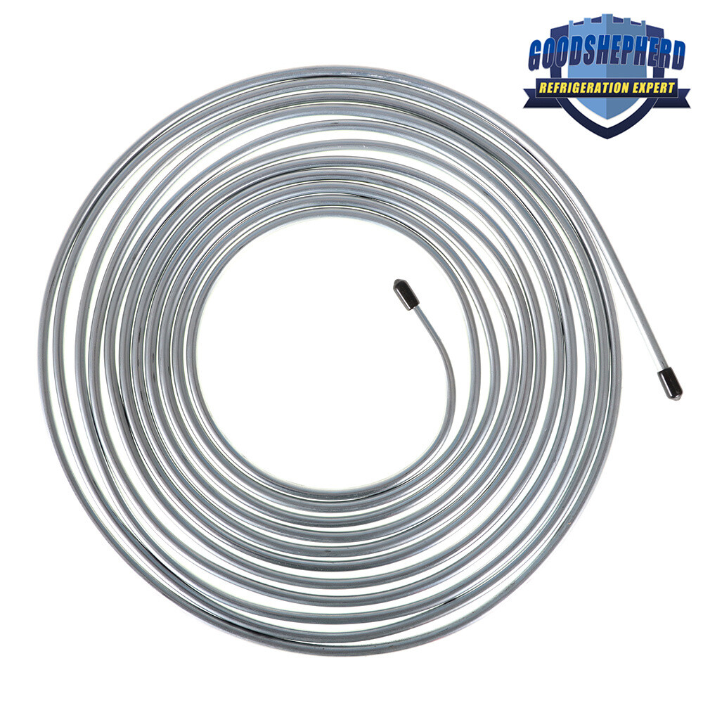 Brake Fuel Line Hose Tubing Kit 25 FT Coil Roll of 1/4" OD eBay