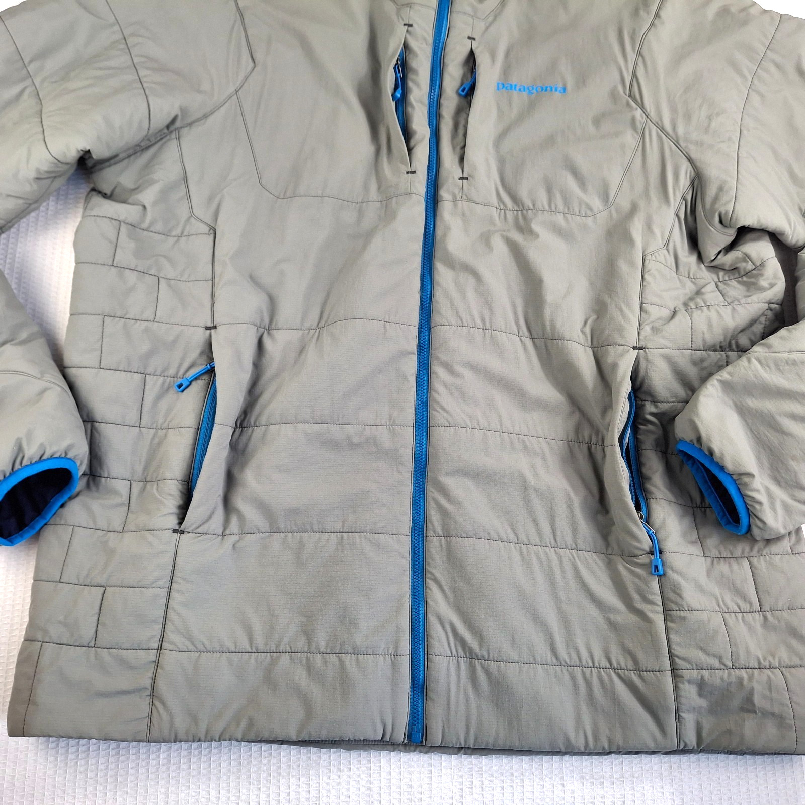 Patagonia Men's Jacket Nano Air Size XL Hooded Full Zip Winter Nylon Lined Light thumbnail 7