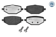 Bremsbelagsatz Scheibenbremse Hinterachse für MITSUBISHI RENAULT ASX CAPTUR II
