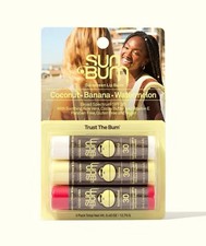 Sun Bum Lip Balm SPF30 set of 3 x 4.25g RRP £15
