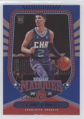 2020-21 Panini Chronicles Marquee Blue /99 LaMelo Ball #266 Rookie RC 5y7