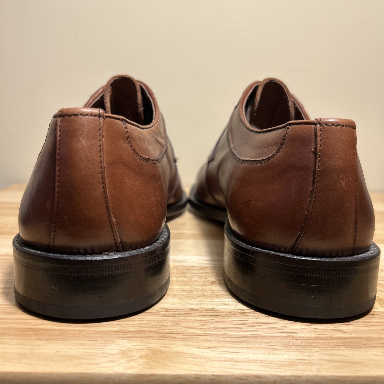 Sandro Moscoloni Brown Leather Split Toe Lace Up … - image 4