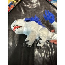 Godzilla Kong New Empire Plush Toy Monster Kaiju Gray Blue Spikes 2024