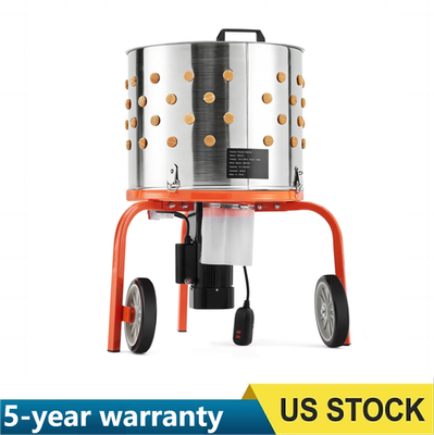 #ad #ad 20quot; Chicken Plucker Machine Poultry Plucker SS Drum 3500RPM Motor 108 Fingers $289.99