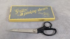 Wiss CB7 7 Inch Steel Blade Bent-Handle Right-Handed Pinking Shears Pinking Cut