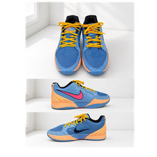 Nike Men s Low Top Lace-Up Colorblock Basketb...