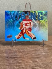 2025-25 Upper Deck Series 2 Vibing Dustin Wolf #VB-10 Calgary Flames