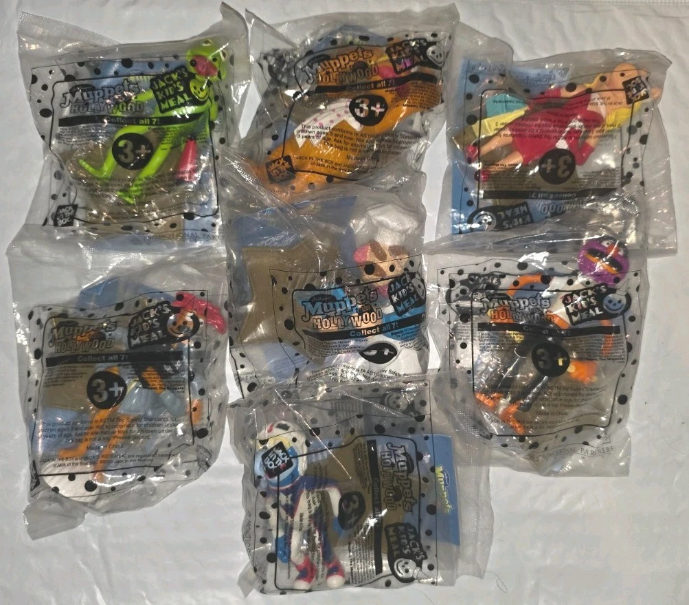 Muppets Jack in the Box Collectors & Hobbyists Fast Food & Cereal