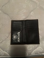 Ariat Men's Dark/Med Brown 2 Tone Rodeo Boot Stitch Wallet