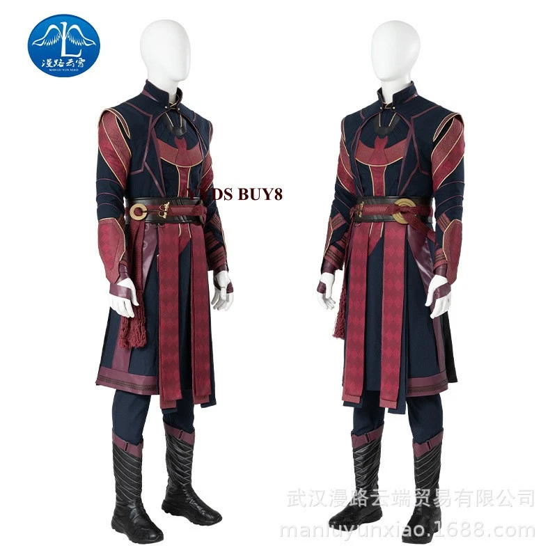 Disfraz de superhéroe de Halloween Doctor Strange: in the Multiverse of Madness Cosplay Foto 2 de 4
