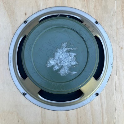 Vintage 1971 Celestion Greenback G12H 30 W 16 Ohm 75 hZ T1217 12'' Lautsprecher - Recone