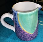 Starbucks Bright Watermelon Handpainted 5" Ciac Italya by Bellini Pitcher Italy — photo 3