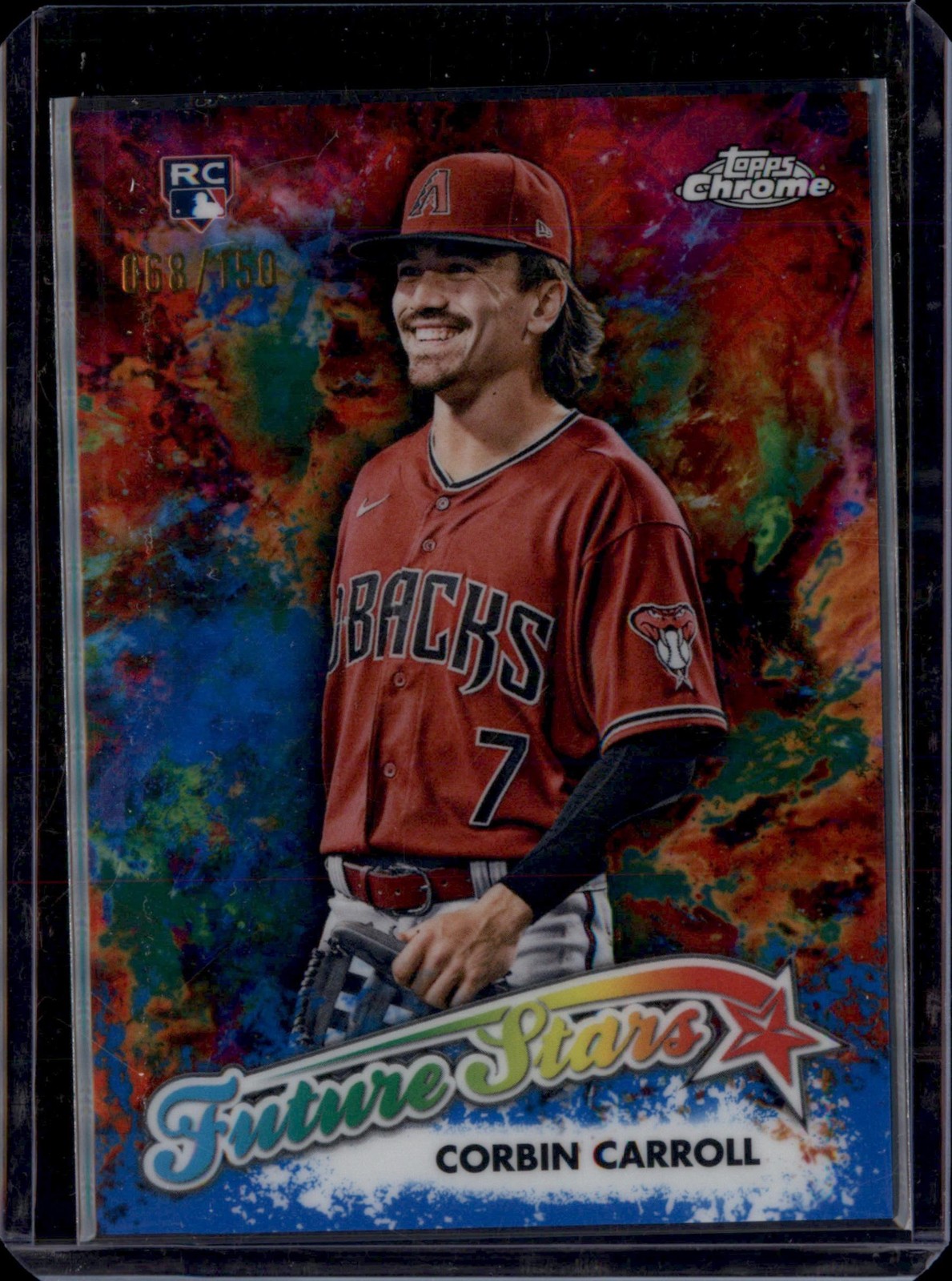 2023 Topps Chrome Logofractor #FS-7 Corbin Carroll Blue Refractor #/150