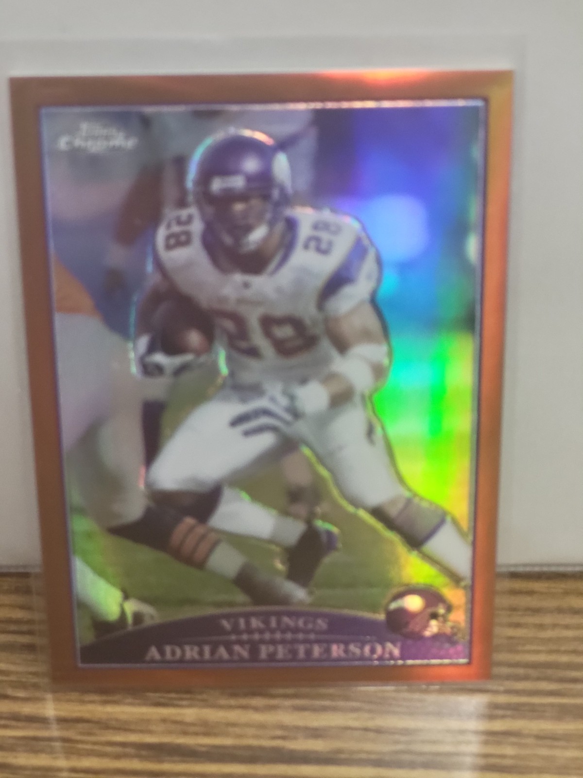 2009 Topps Chrome - Adrian Peterson #TC28 Copper Refractor /649