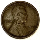 1909 - P Lincoln Wheat Cent Penny Very Good Condition 1c US Coin 1st Year- 1769