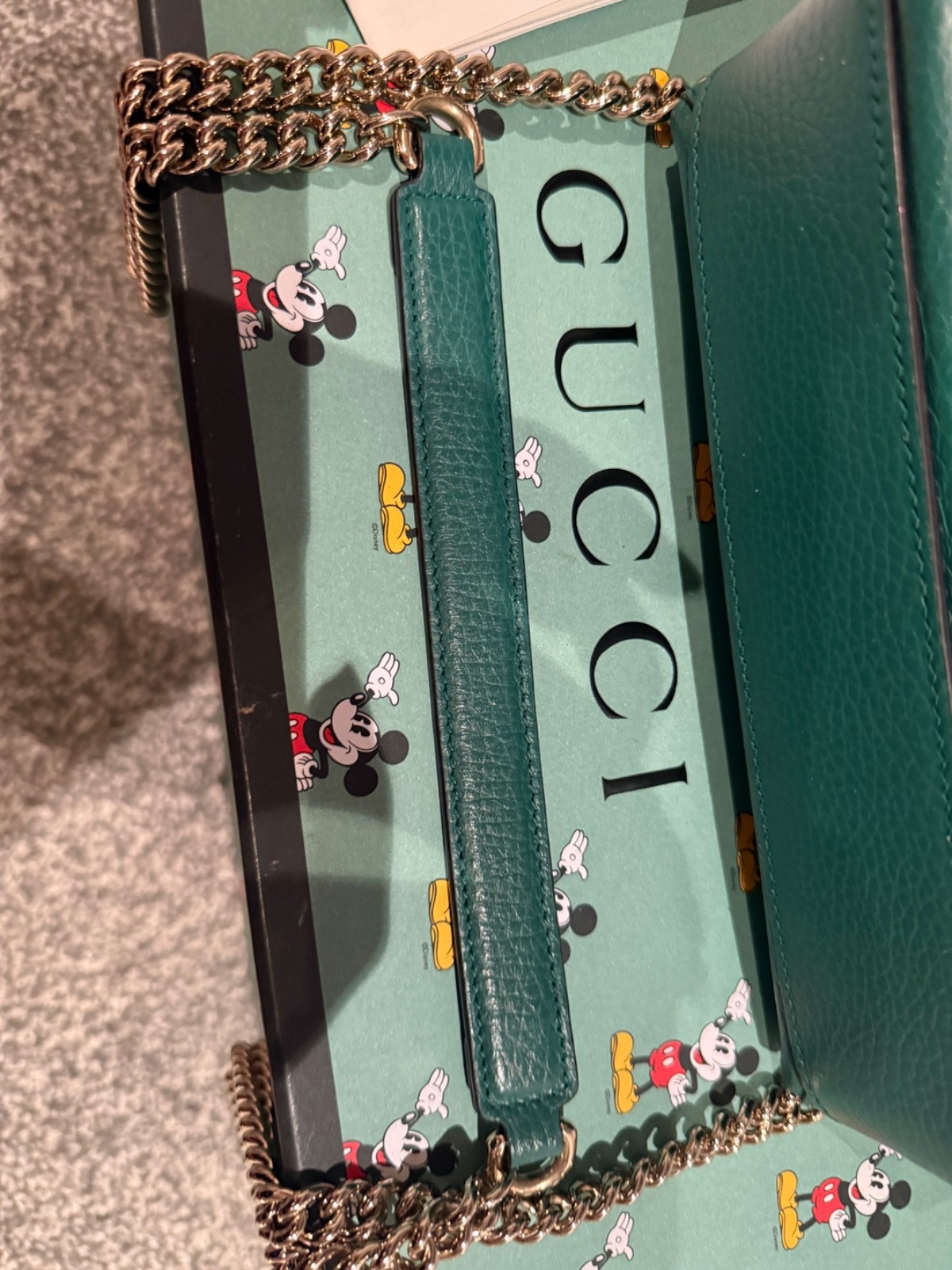 Gucci Small Dollar Calfskin Interlocking G crossbody bag image 9
