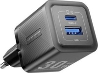 LadegeräT Vention 1X USB-A 1X USB-C Gan 30W Vention