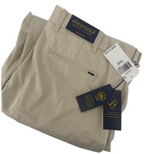 Polo Golf Ralph Lauren Men's Tailored Fit Stretch Chino Pants Basic Sand 36x34