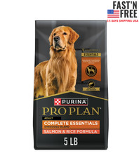 Purina Pro Plan Complete Essentia , 5 lb BaglSalmon and Rice Dry Dog Food