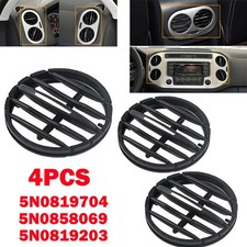 4Pc Air Conditioning Vent Grille Panel Car Interior Decor For VW Tiguan 10-17