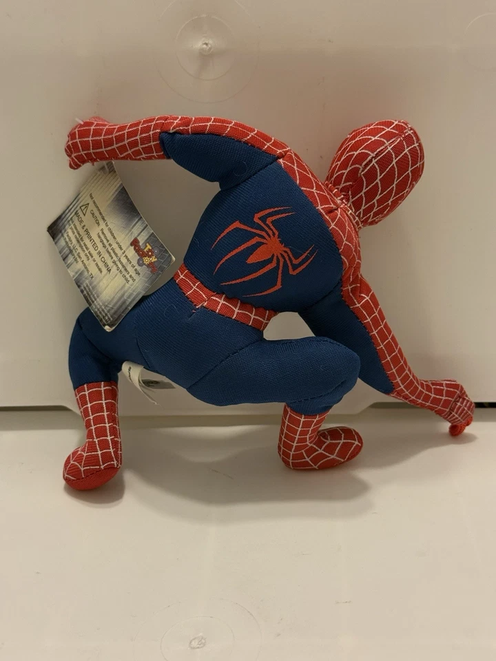 Toy Factory 2006 Spider-man 3 New With Tag Spider-man Plush (very Clean) Vintage - Image 2 of 4