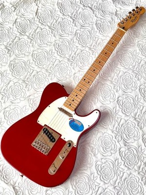 Fender Telecaster Standard 2008 weinrot E-Gitarre Ahorn Hals gebraucht