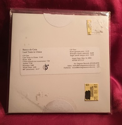 Banco de Gaia ~ Last Train To Lhasa (Very rare promo)