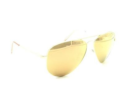 Electric Ellis Gold Aviator Sunglasses Brown Reflective  display picture 2
