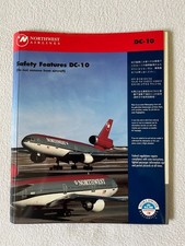 Safety card Northwest Airlines DC-10 Rev. (09/00)