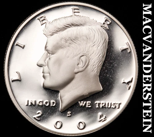 2004-S Kennedy Half Dollar- Silver Choice Gem Proof Luster #i3756