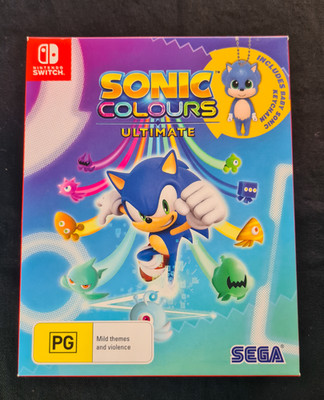 Sonic Colours: Ultimate Launch Edition (Switch) ~ Very Good Condition!