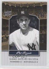 2008 Upper Deck Yankee Stadium Legacy Phil Rizzuto #YSL2472 HOF 0b6
