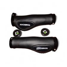 Rock Bros Bike Handle Grips Ergonomics Design Soft Gel Dual Lock on Bicycle Grip
