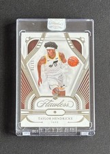 2023-24 Flawless Taylor Hendricks Rc Rookie Base Diamond /20 Encased Jazz #25