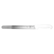 MERCER CUTLERY M18140 Slicer,11 in Blade,White Handle 6AKP3