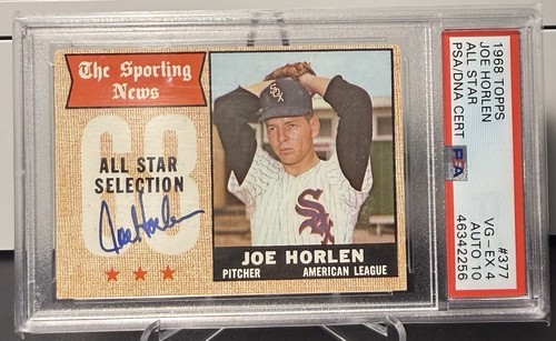 1968 Joe Horlen #377